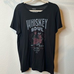 Torrid Whiskey Soul Graphic Tee - Size 14